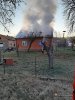 Pożar domu mieszkalnego w miejscowości Łazy. 6.04.2020r.